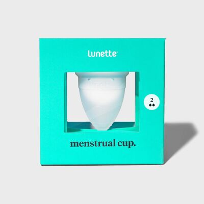 Coppa mestruale Lunette - Trasparente - 2