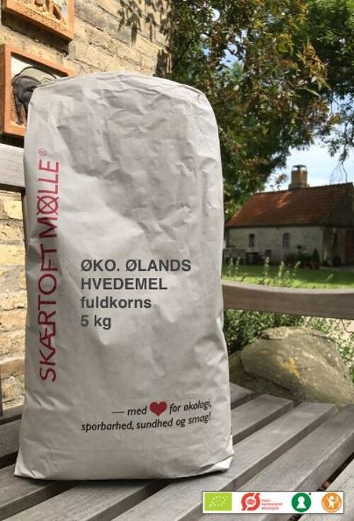 ØLAND WHEAT FLOUR - WHOLE GRAIN - 5 KG