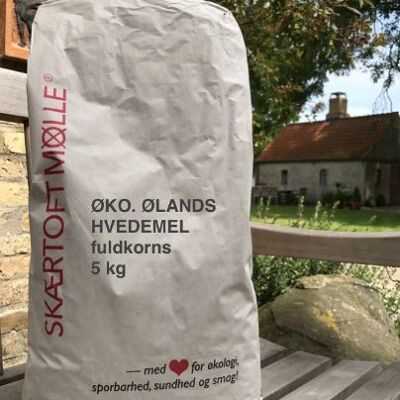 ØLAND WHEAT FLOUR - WHOLE GRAIN - 5 KG