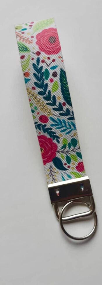 Bracelet, bracelet en similicuir, cadeau porte-clés, bracelet floral, SKU 69 1