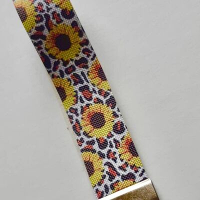 Bracelet, bracelet en similicuir, cadeau porte-clés, bracelet léopard