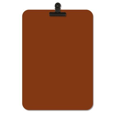 Clipboard clay - Small (suitable for A5 posters) - Black