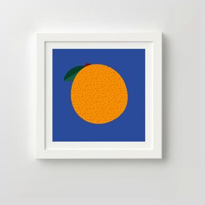 Orange print,Orange fruit print, Orange wall art, Oranges illustration, Modern illustrated print, fruit print, citrus fruit, fresh tropical