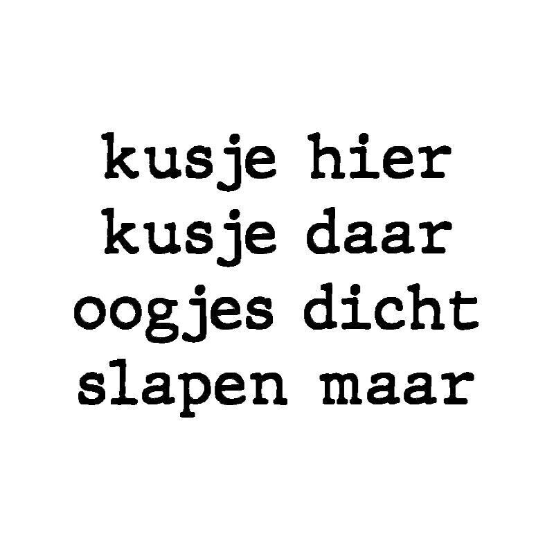 Adesivo murale bacia qui bacia lì - Piccolo (30 cm di larghezza)