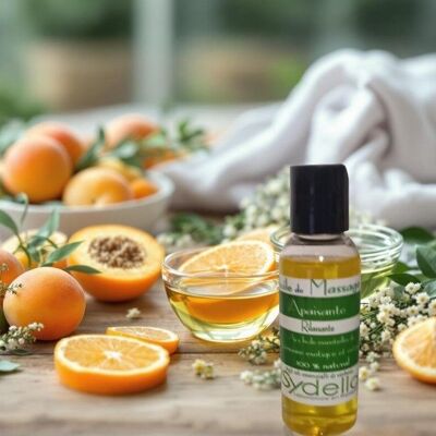 Huile apaisante - Huilede massage relaxante à la verveine - Huile Antistress