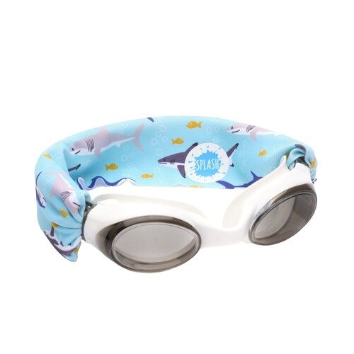 SPLASH SWIM ANTI HAIR PULL GOGGLES - SHARK