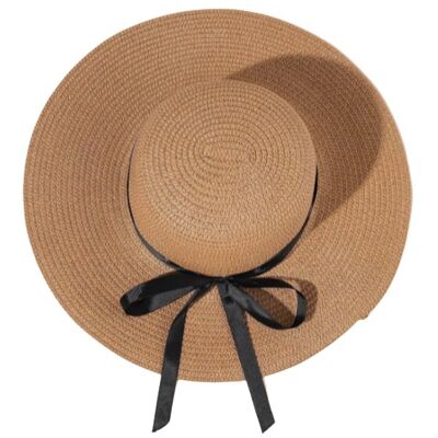 SUMMER HAT - with BLACK TRIM