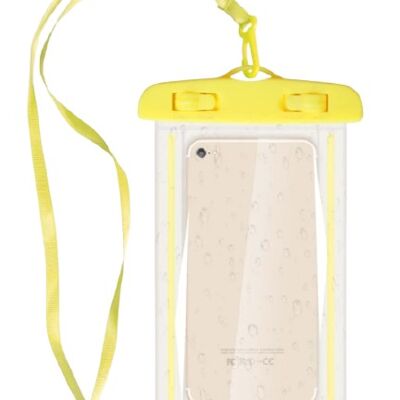 Waterproof Phone Pouch - Yellow