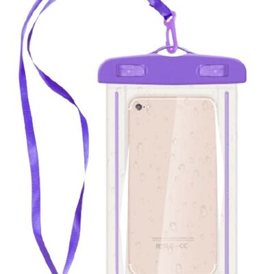 Waterproof Phone Pouch - Purple