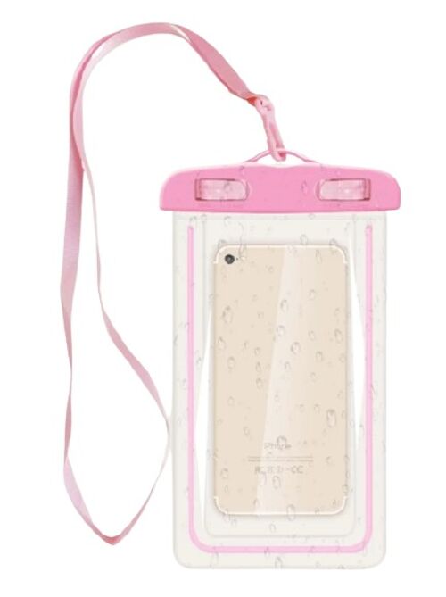 Waterproof Phone Pouch - Pink