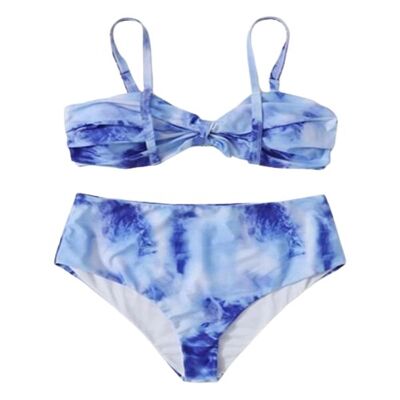 BIKINI - BLUE TIEDYE