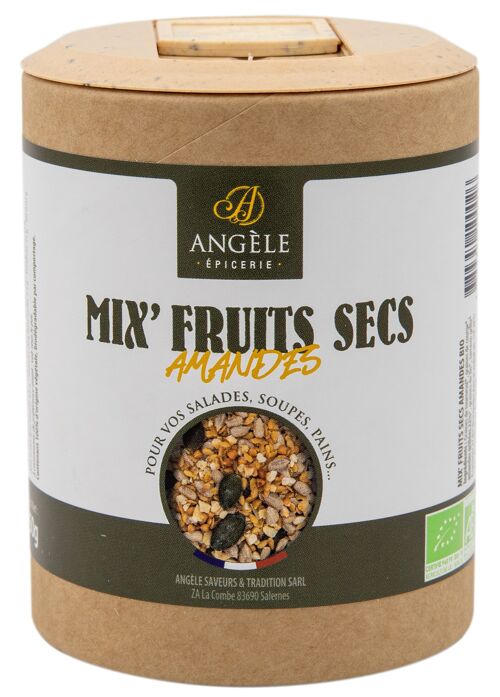 MIX' FRUITS SECS AMANDES GRILLEES