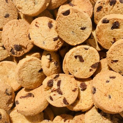 SHORTBREAD WITH CHOCOLATE CHIPS - bulk - 3000 g