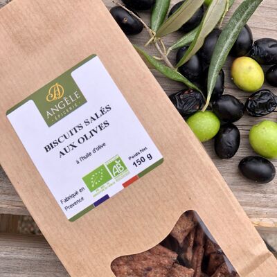 BISCUITS AUX OLIVES - Sachet 150 g