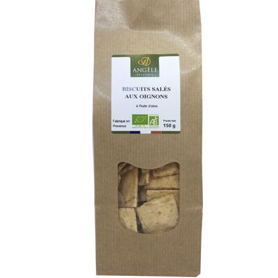 BISCUITS AUX OIGNONS - Sachet 150 g