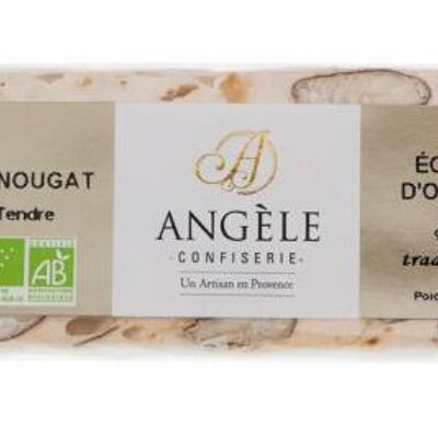 TORRONE DI BUCCIA D'ARANCIA - barretta da 100 g -