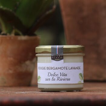 Bougie Bergamote & Lavande 1