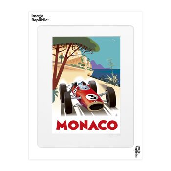 AFFICHE 30x40 cm MONSIEUR Z GRAND PRIX 3