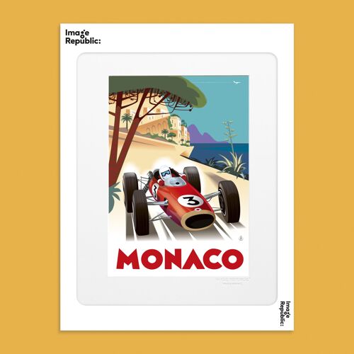 AFFICHE 30x40 cm MONSIEUR Z GRAND PRIX