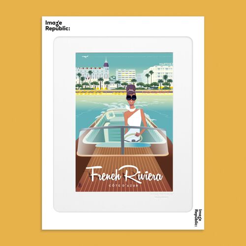 AFFICHE 30x40 cm MONSIEUR Z CANNES 02 RIVA