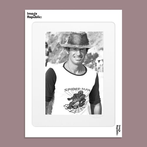 AFFICHE 30x40 cm LA GALERIE PHOTO BELMONDO