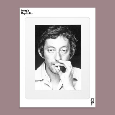 POSTER 30x40 cm GAINSBOURG PHOTO GALLERY