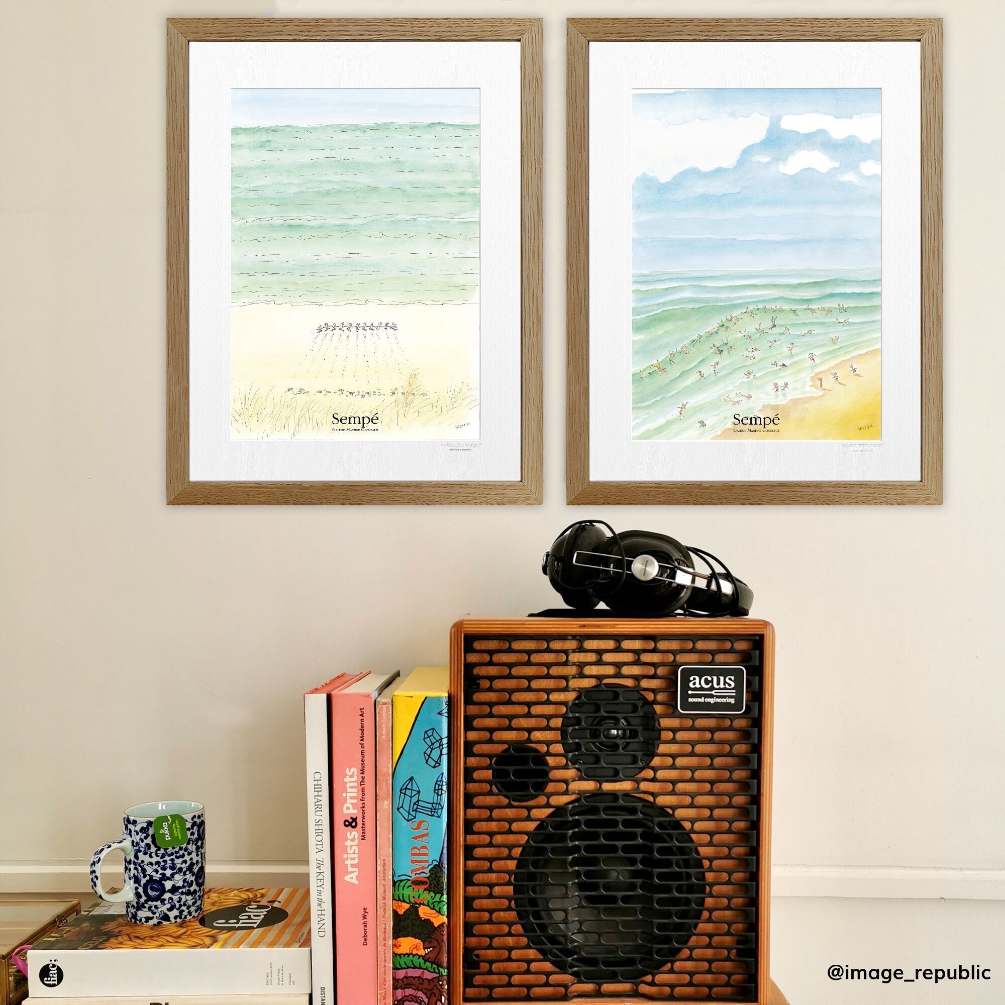 POSTER 30x40 cm SEMPE SCHWIMMEN