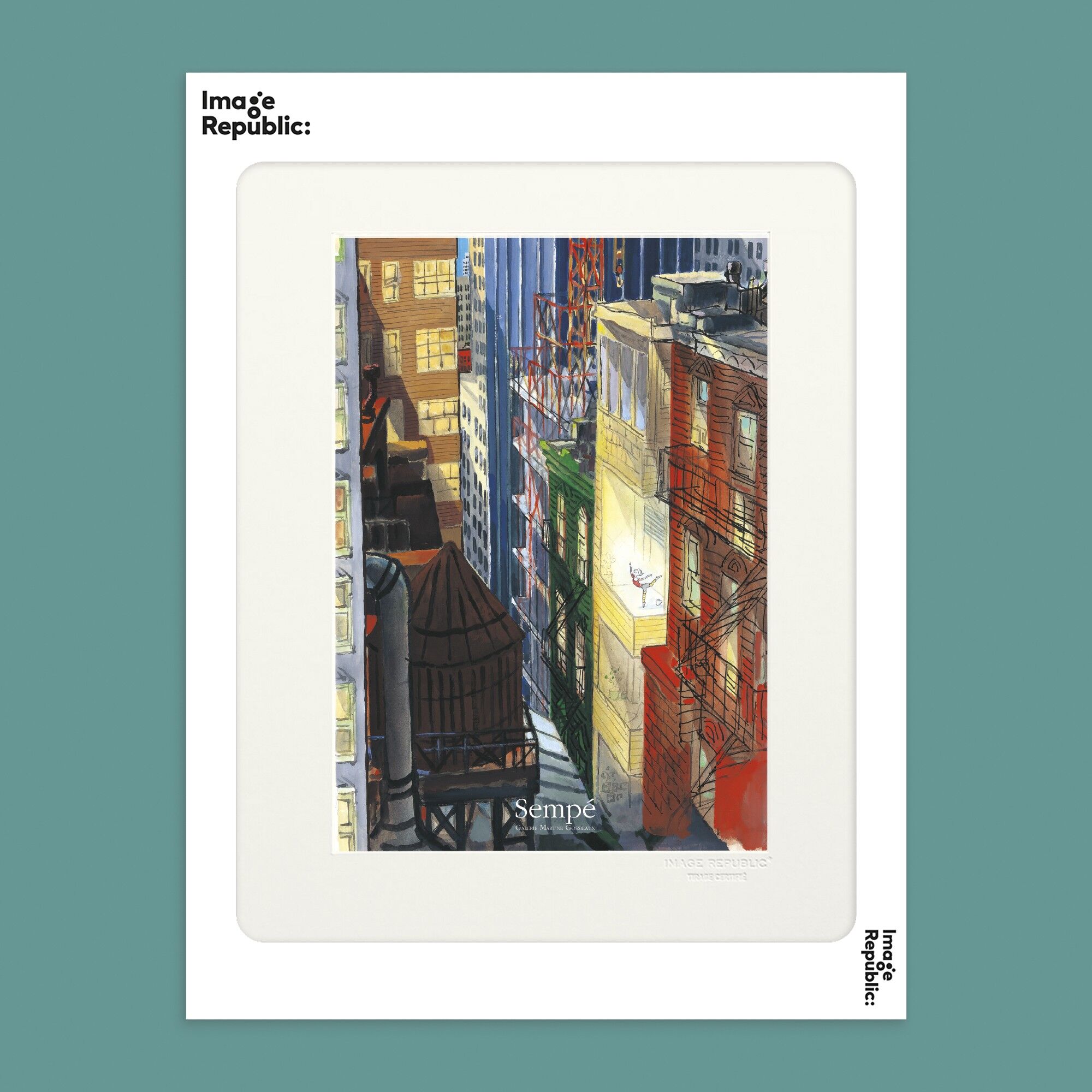 POSTER 30x40 cm SEMPE TÄNZERIN