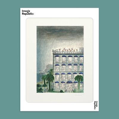 POSTER 30x40 cm SEMPE BUILDING RAIN