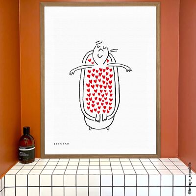 POSTER 30x40 cm SOLEDAD BATH