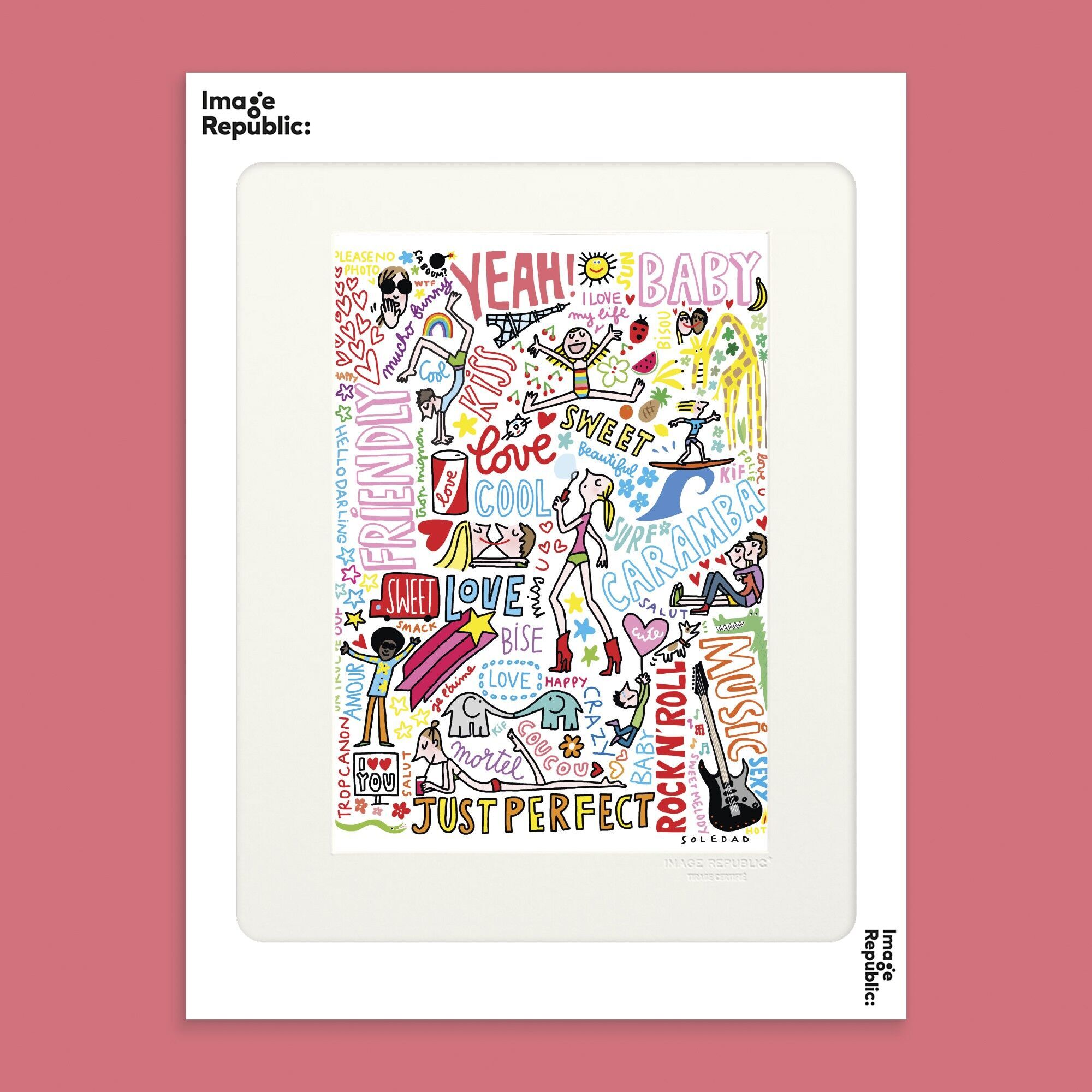 POSTER 30x40 cm SOLEDAD GRAFFITI