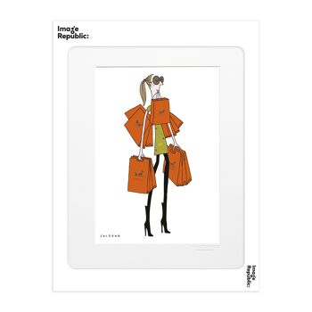 AFFICHE 30x40 cm SOLEDAD SAC ORANGE 4