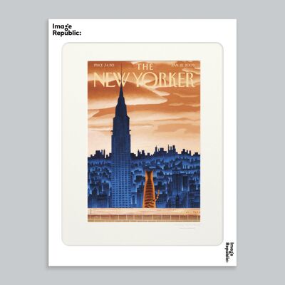 POSTER 30x40 cm DIE NEWYORKER 105 ULRIKSEN FENSTERBANK KATZE 84830009