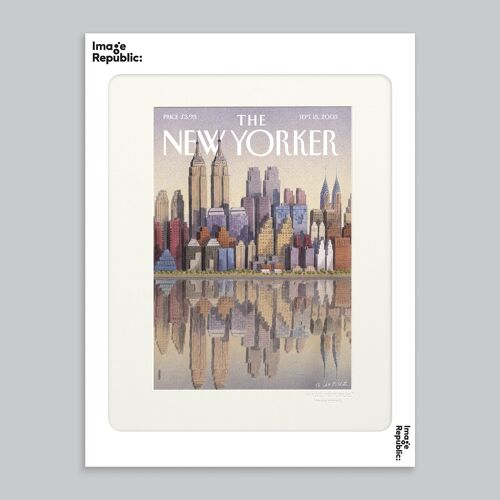 AFFICHE 30x40 cm THE NEWYORKER 111 GURBUZ TWIN TOWERS 68130