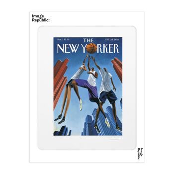 AFFICHE 30x40 cm THE NEWYORKER 168 ULRIKSEN BASKETBALL 3