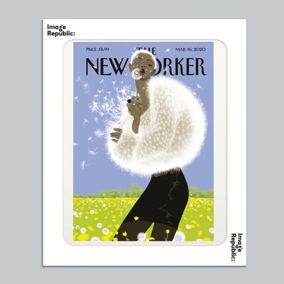 AFFICHE 30x40 cm THE NEWYORKER 213 TOMER MARCH 16 2020 147316
