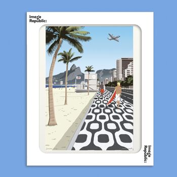 AFFICHE 40x50 cm PAULO MARIOTTI IPANEMA 1