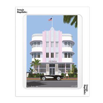 AFFICHE 40x50 cm PAULO MARIOTTI MIAMI 4