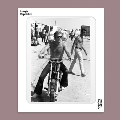 POSTER 40x50 cm THE REDFORD MOTORCYCLE PHOTO GALLERY
