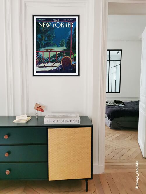 AFFICHE 40x50 cm THE NEWYORKER 156 SEMPE CATS NIGHT 121206