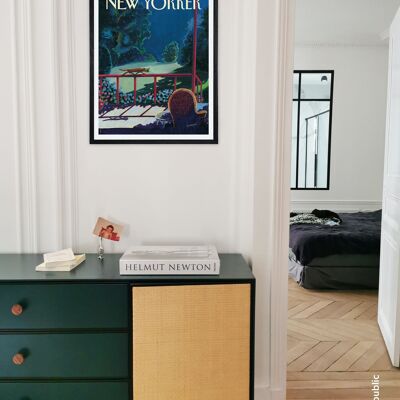 POSTER 40x50 cm THE NEWYORKER 156 SEMPE CATS NIGHT 121206