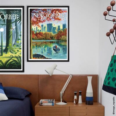 POSTER 40x50 cm THE NEWYORKER 170 DROOKER ROW BOAT 145898