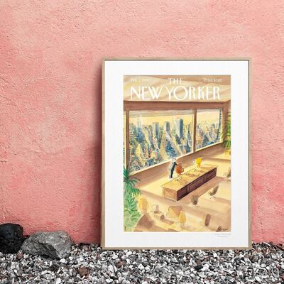 CARTEL 40x50 cm THE NEWYORKER 189 SEMPE VIEW NY 50931