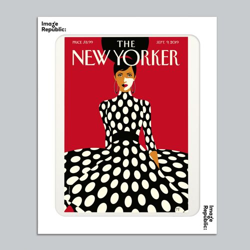 AFFICHE 40x50 cm THE NEWYORKER 191 FAVRE SWEEPING INTO FALL 146728