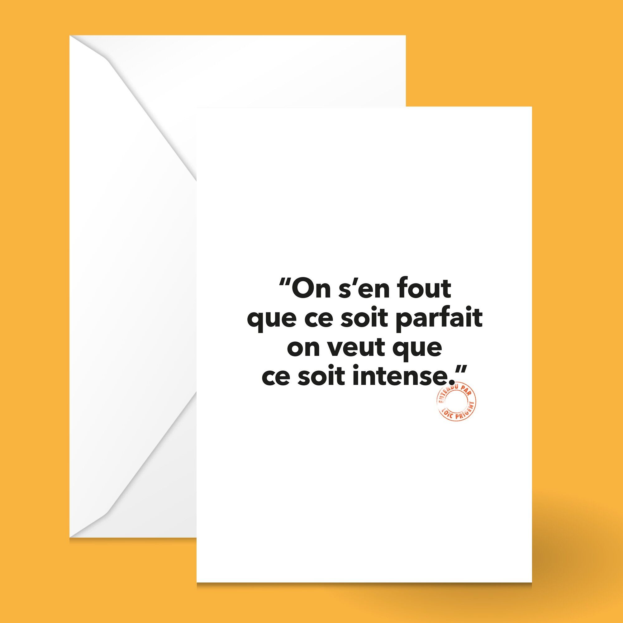 CARTOLINA LOIC PRIGENT 25 A NOI NON CI IMPORTA