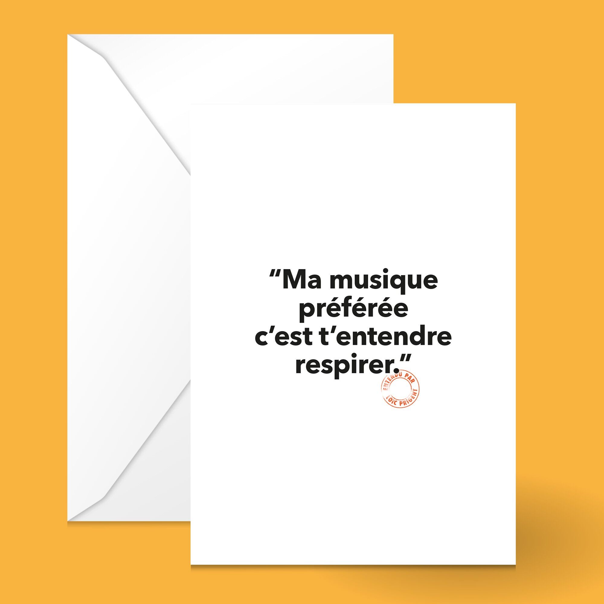 CARTOLINA LOIC PRIGENT 48 LA MIA MUSICA PREFERITA