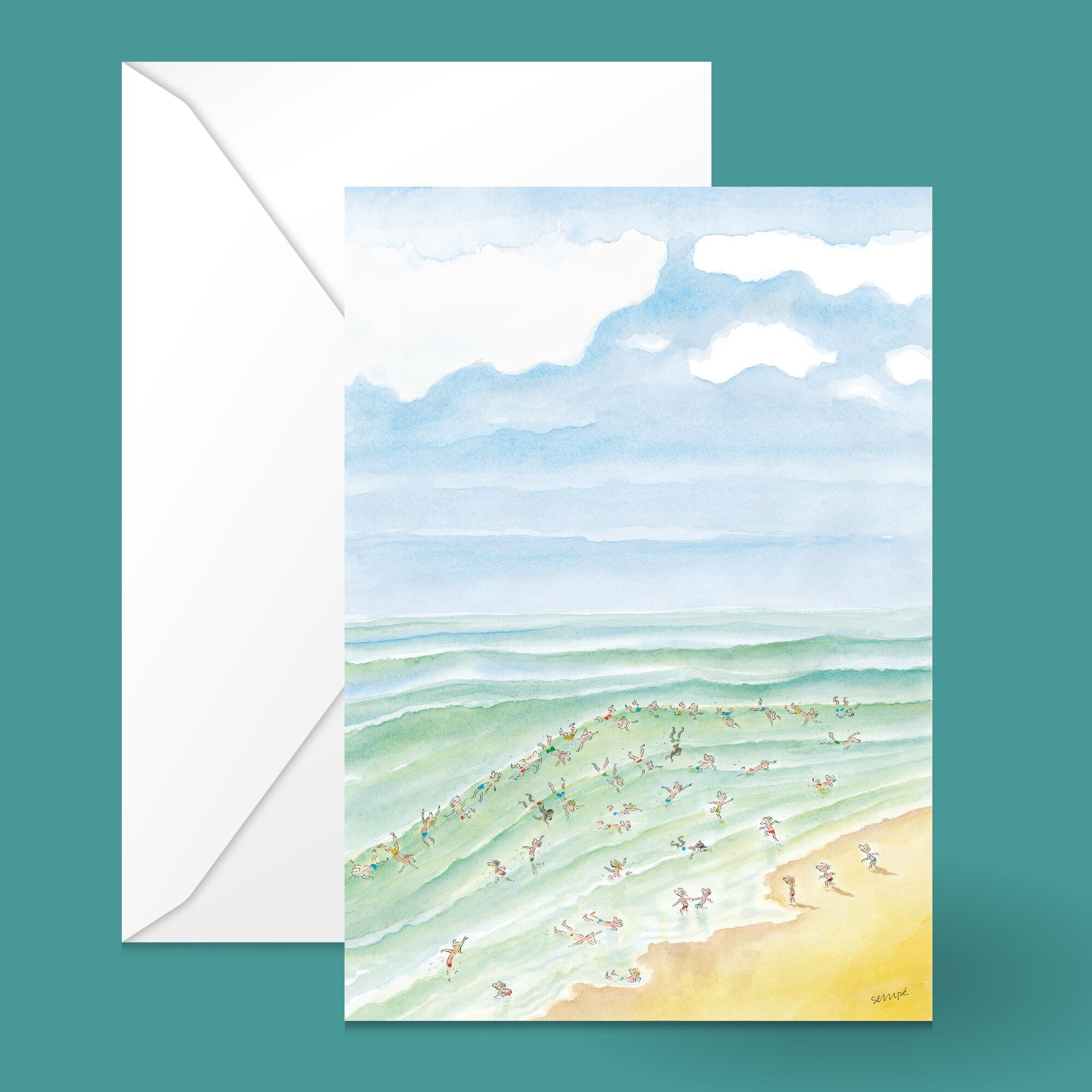 Cartolina IL BAGNO DI SEMPE