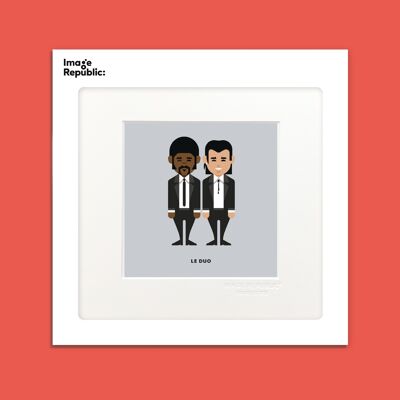 POSTER 22x22 cm THE DUO SOLO 25