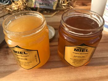 Pot de miel breton - coffret 2 x250g 4