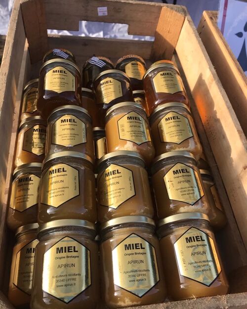 Pots de miel breton - coffret 2 x 500g